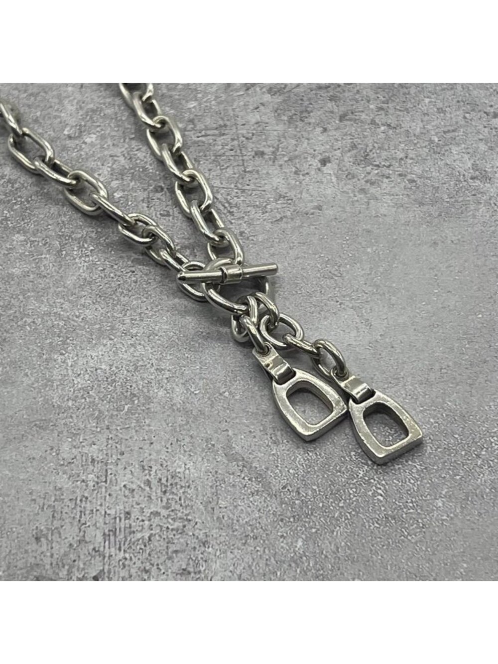 Gucci Oval Link Chain Necklace Horsebit